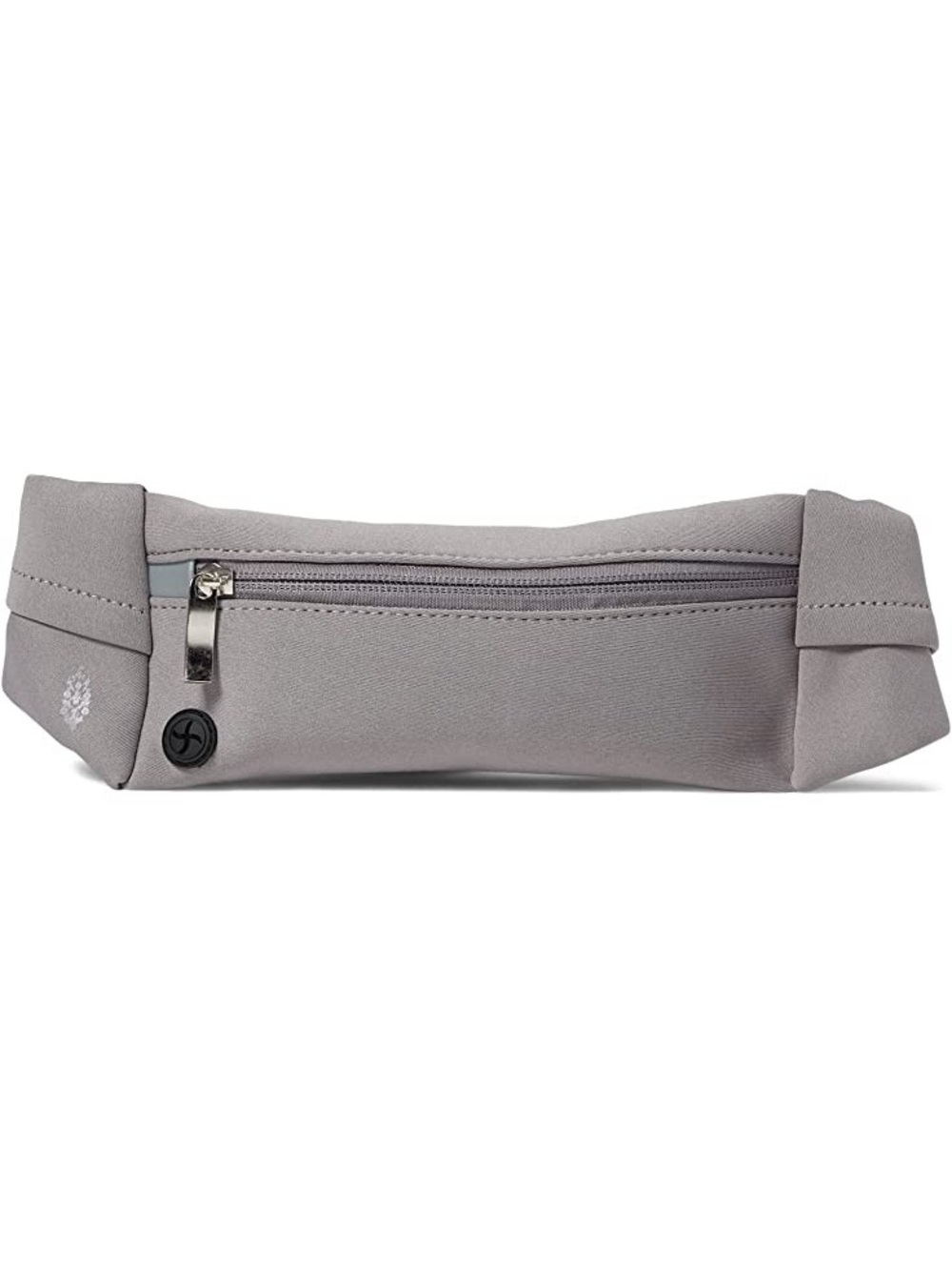 Free People Movement Gray Slim running belt Travel Waist Pouch with Zip Pocket